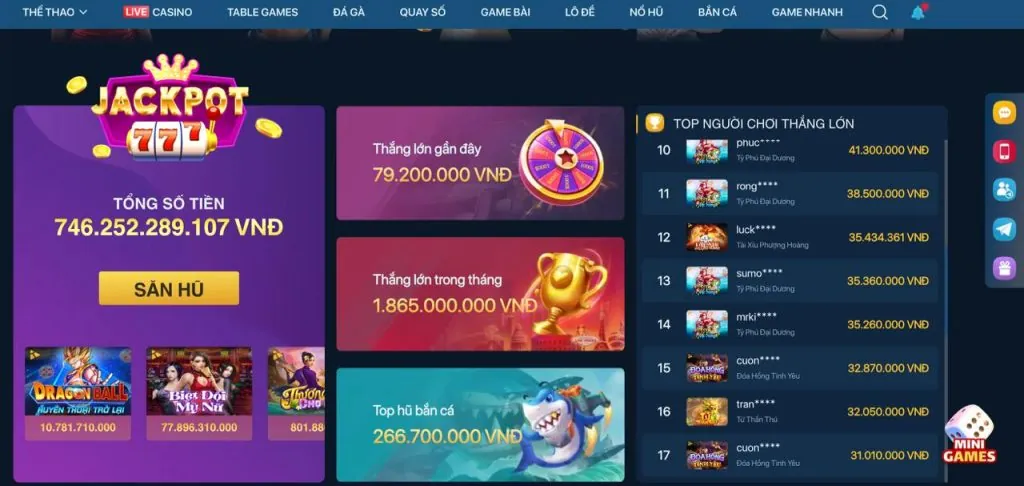Các Trò Chơi Casino Khác tại b789 nhà cái